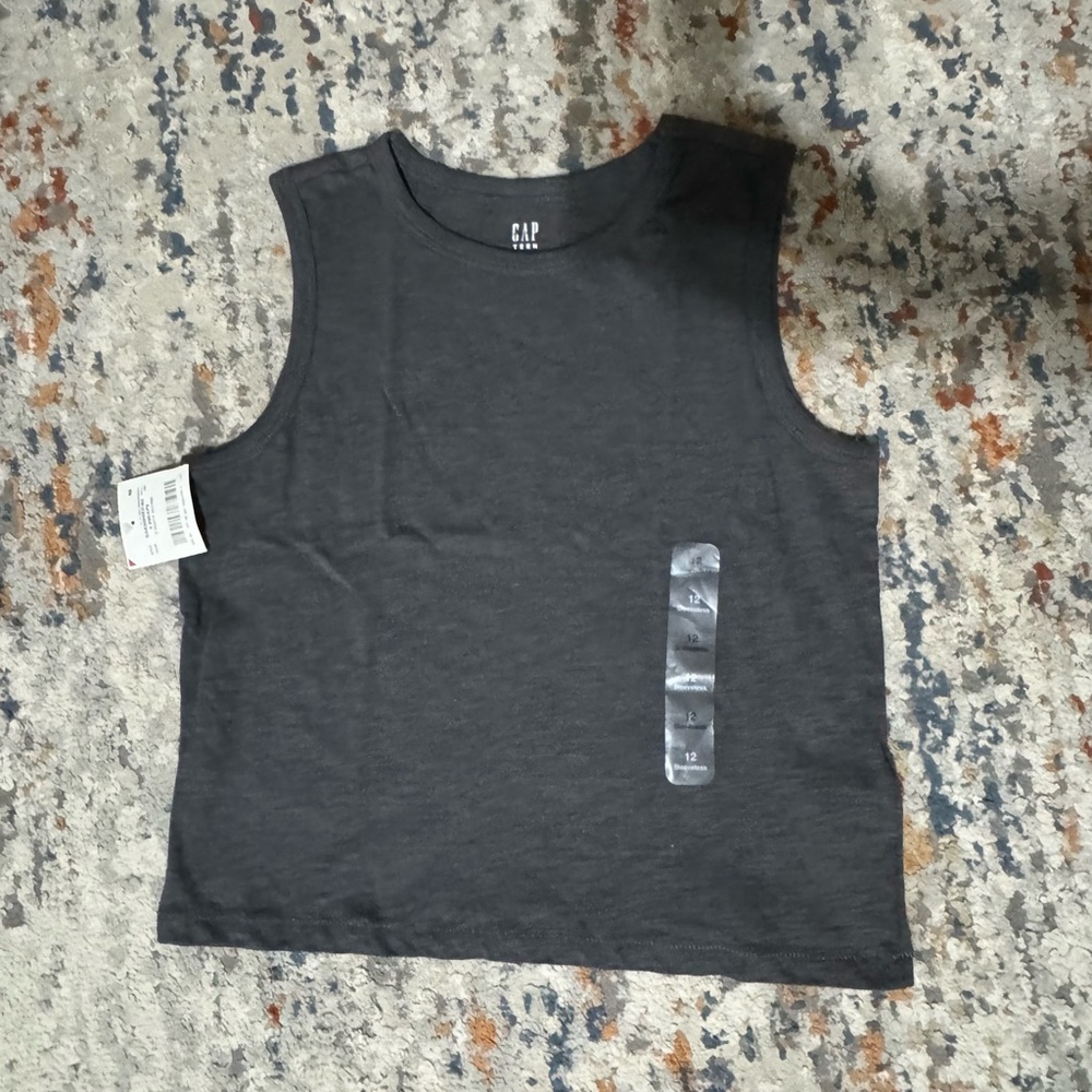GAP Kids Black Sleeveless Top
